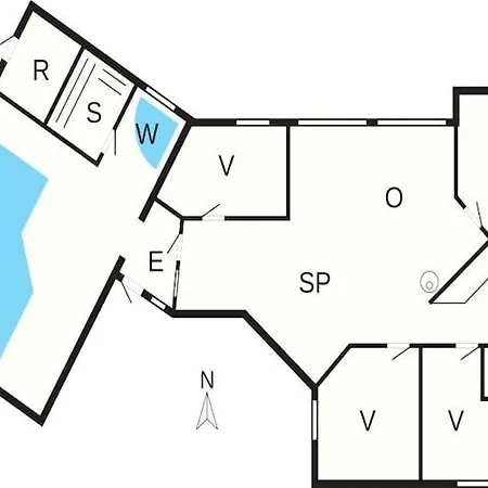 8 Person In Gilleleje-by Traum Prázdninový dům Gilleleje